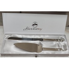 Bomboniera set paletta e coltello torta